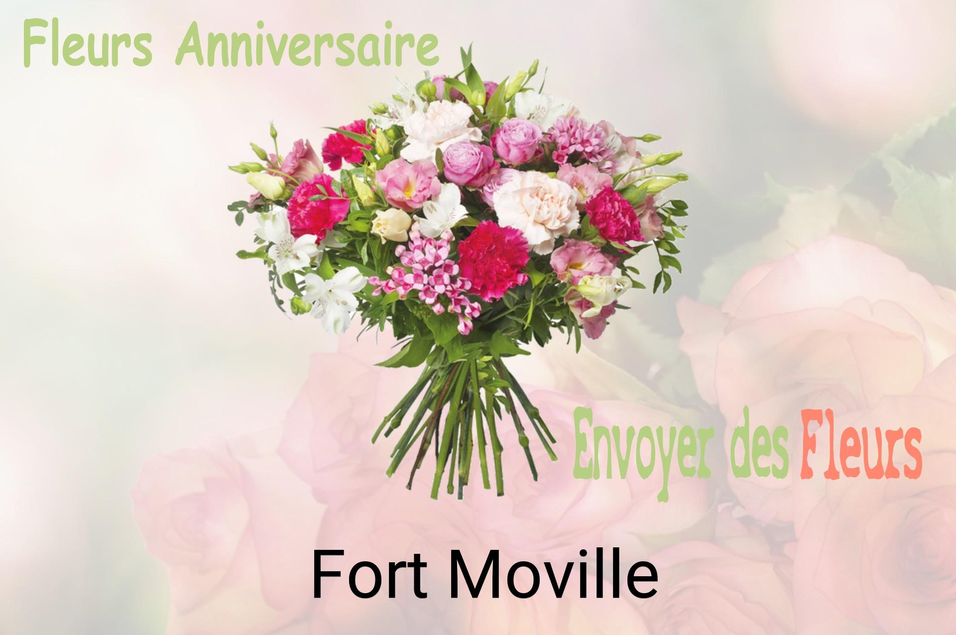 Bouquet de fleurs d’anniversaire livré à Fort-Moville